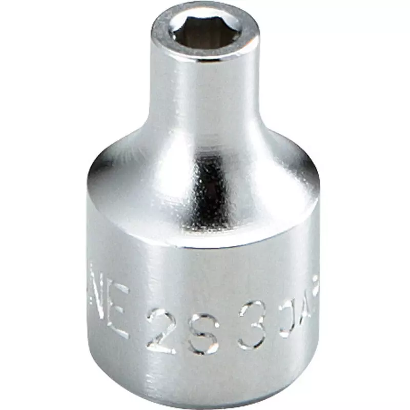 TONE Socket Hexagonal Type Insertion Angle 6.35 mm 6.35 mm, 2S-08