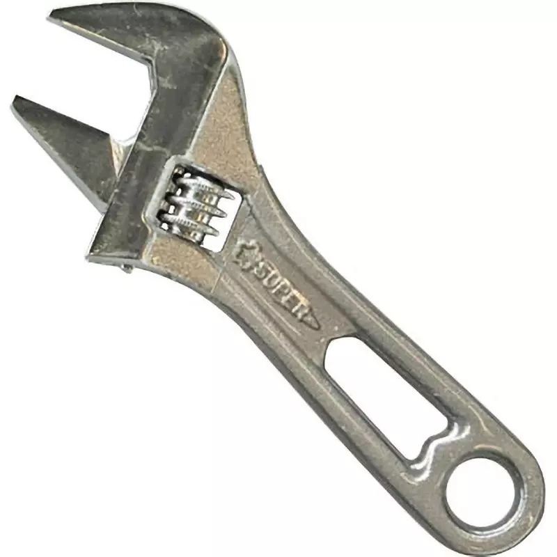 Super Tool Wide Monkey Short Type Spanner 24 mm Maximum Jaw Opening, MWM24SH