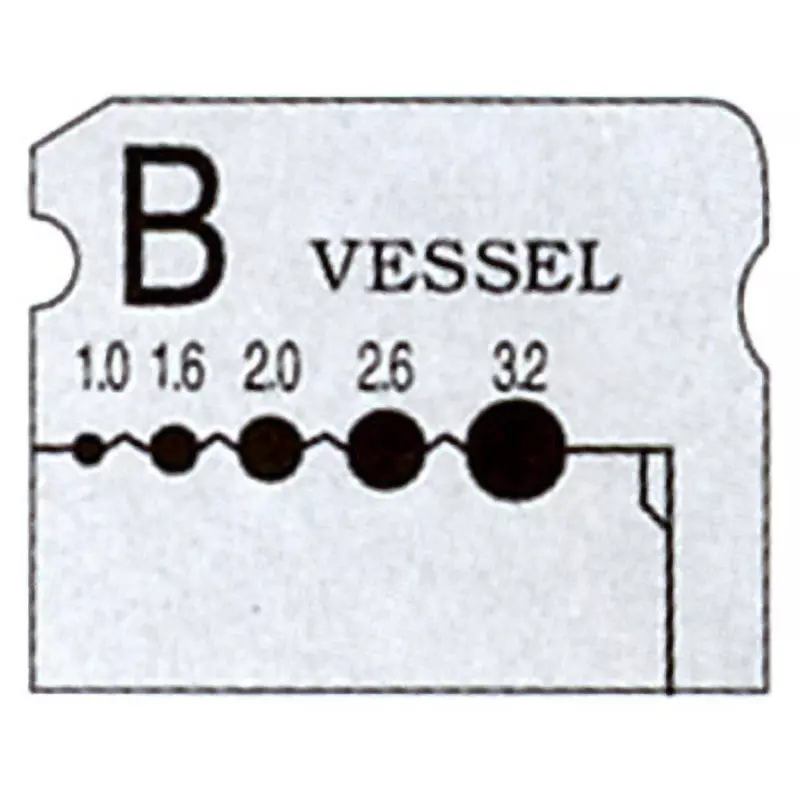 Vessel Wire Stripper Blade for 3000B Models, WB-002