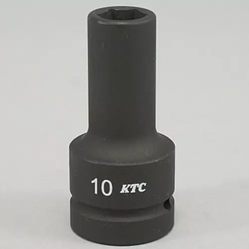 Ktc Semi-Deep Impact Socket 52 mm OL 12.7 mm Sq. Drive, BP4M-10T