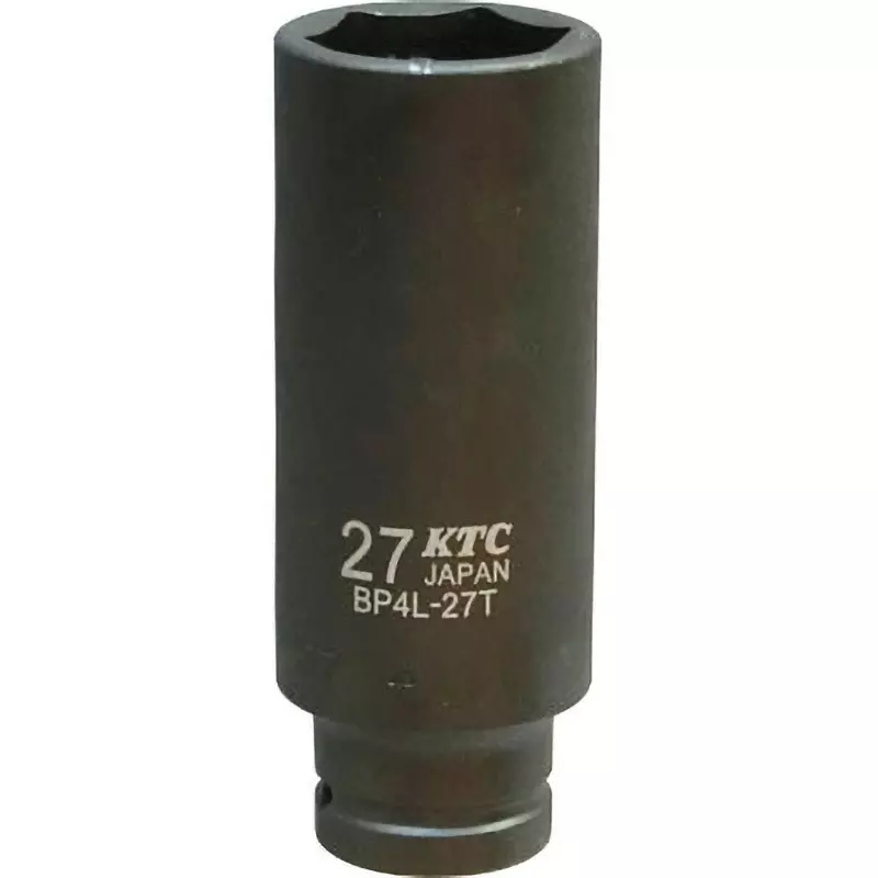 Ktc Impact Wrench Socket with Pin and Ring 12.7 mm Sq. Drive, BP4L-27TP