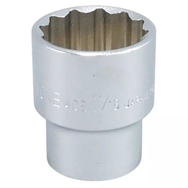 TONE Socket 12-Square Type, inch Size 12.7 mm, 4DB-34