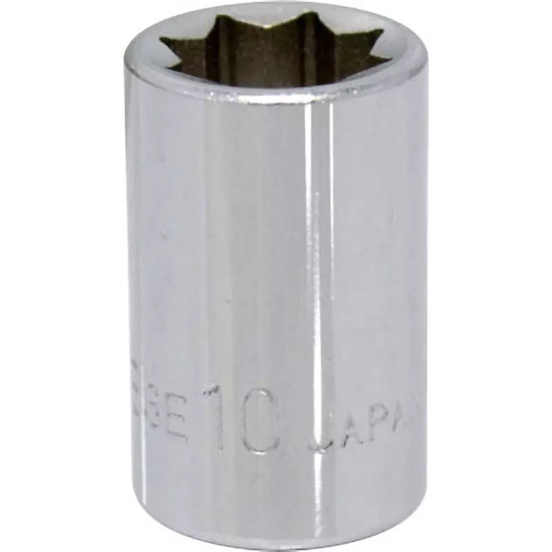 TONE Socket 8 Corners Octagon Type 9.5 mm Drive , 0.00000003
