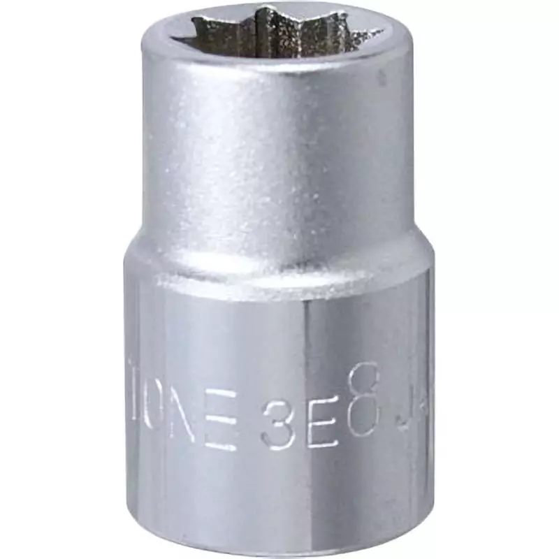 TONE Socket 8 Corners Octagon Type 9.5 mm Drive , 0.00000003