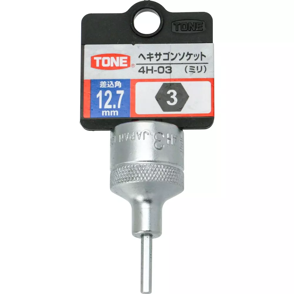 TONE Hexagon Socket 12.7 mm, 4H-19
