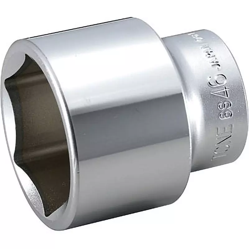 TONE Socket 6 Corners Hexagon Type 19 mm Square Drive, 6S-21