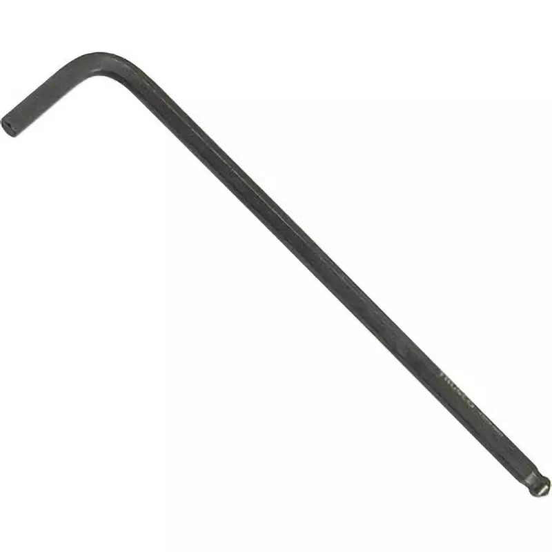 TRUSCO Ballpoint Hexagon Stick Wrench Chrome Vanadium Steel, TBRI-9/64
