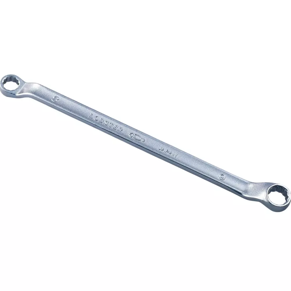 Lobster (Lobtex) Double-Ended Box Wrench Ow 8x9 mm Hex Size Across Flats, OW89