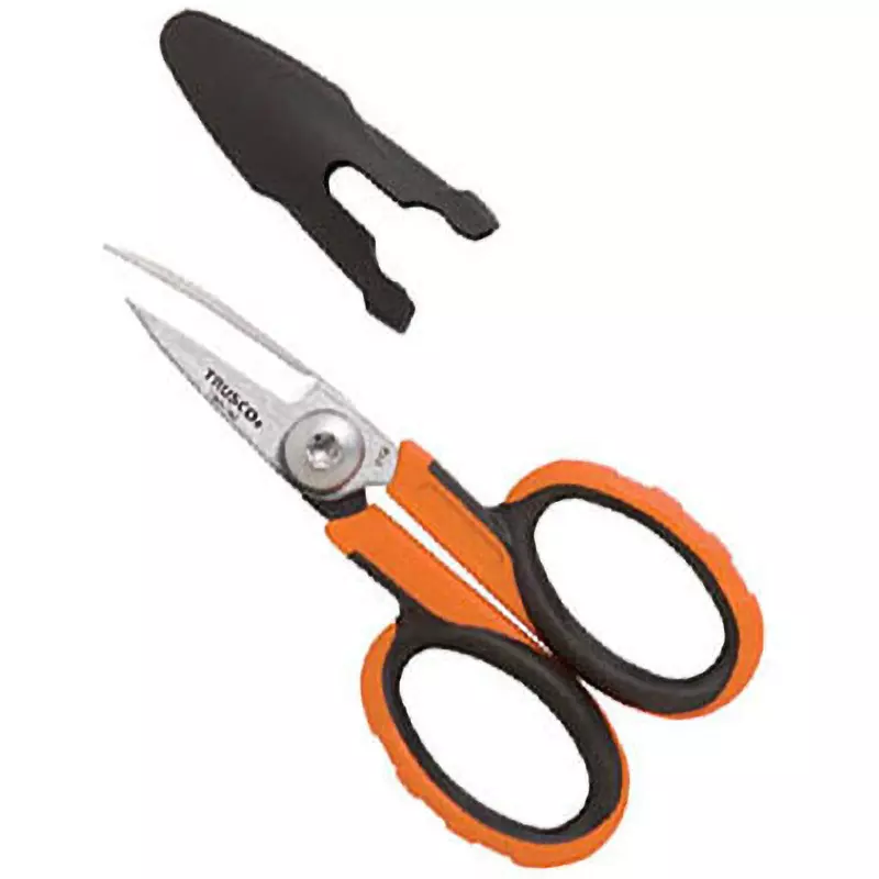 TRUSCO Hard Scissor 138.5 mm Overall Length, TAH-140