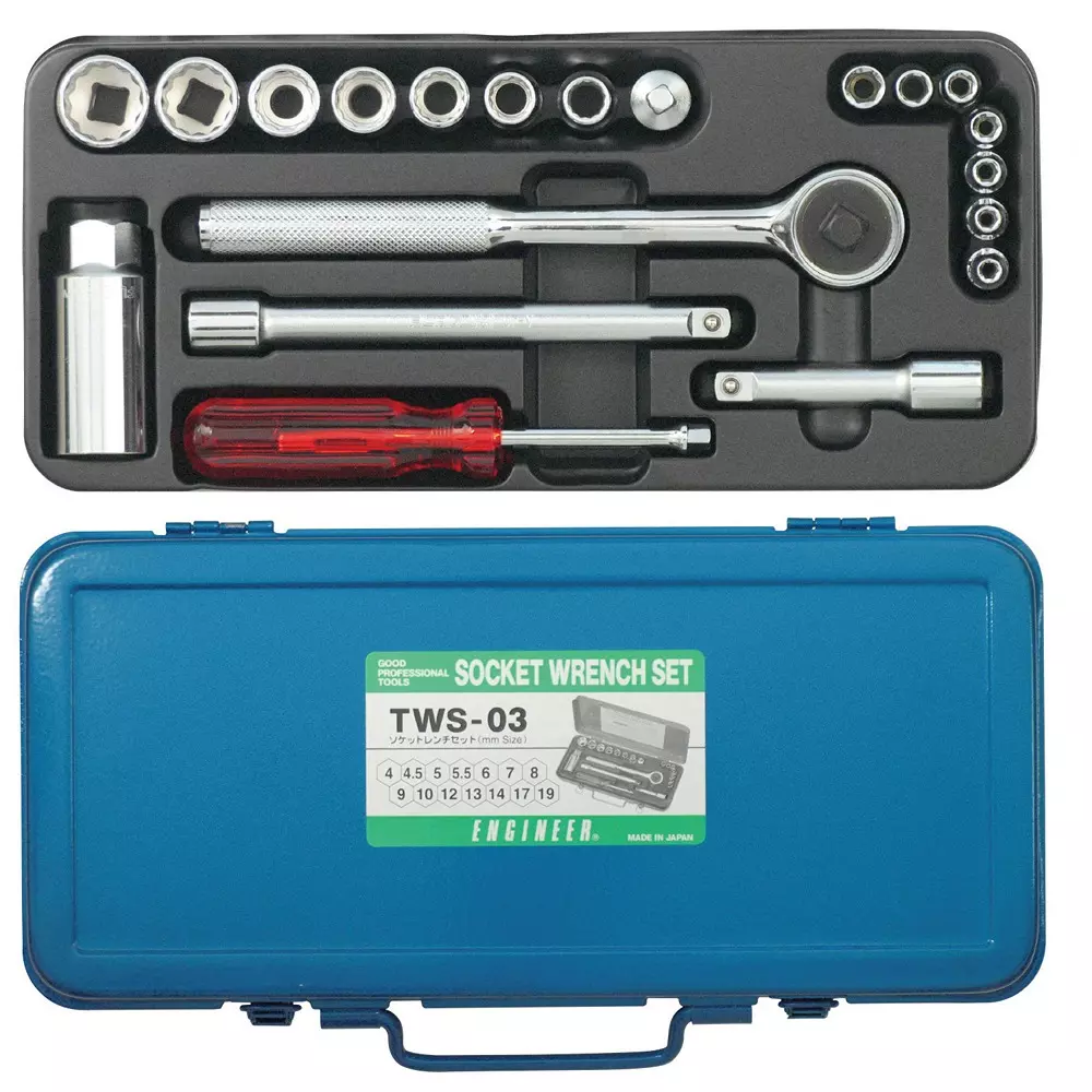 Engineer Socket Wrench Set, TWS-03