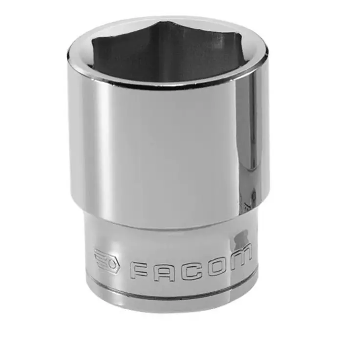 Facom 1/2 inch Drive 1/2in Standard Socket, 6 point, 36 mm Overall Length, S.1/2H