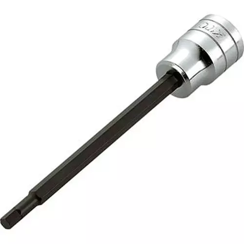 Ktc Long Hexagon Bit Socket 12.7 mm Sq. Drive, BT4-7/16L