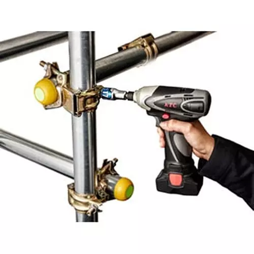 Ktc Short Impact Driver Hexagon Socket Bit 12 mm 6.35 mm Sq. Drive 70 mm Length, BZP63S-12