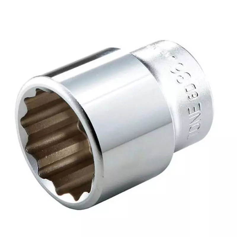 TONE Socket Dodecagonal 27 mm 19 mm, HG6D-27
