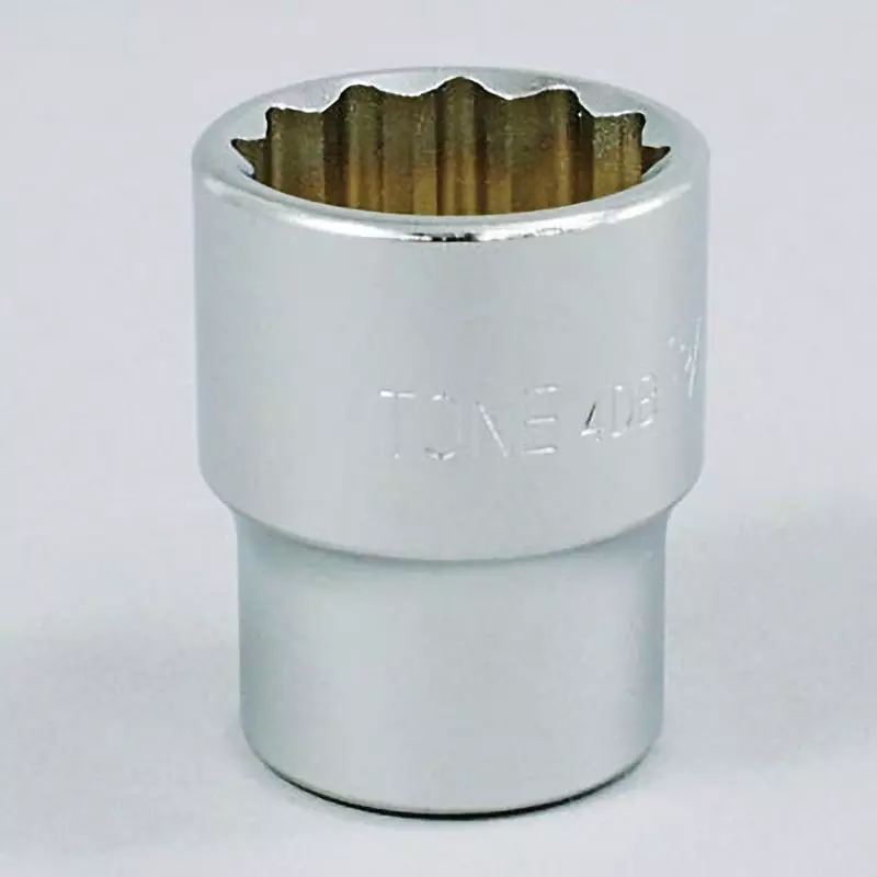 TONE Socket 12-Square Type, inch Size 12.7 mm, 4DB-30