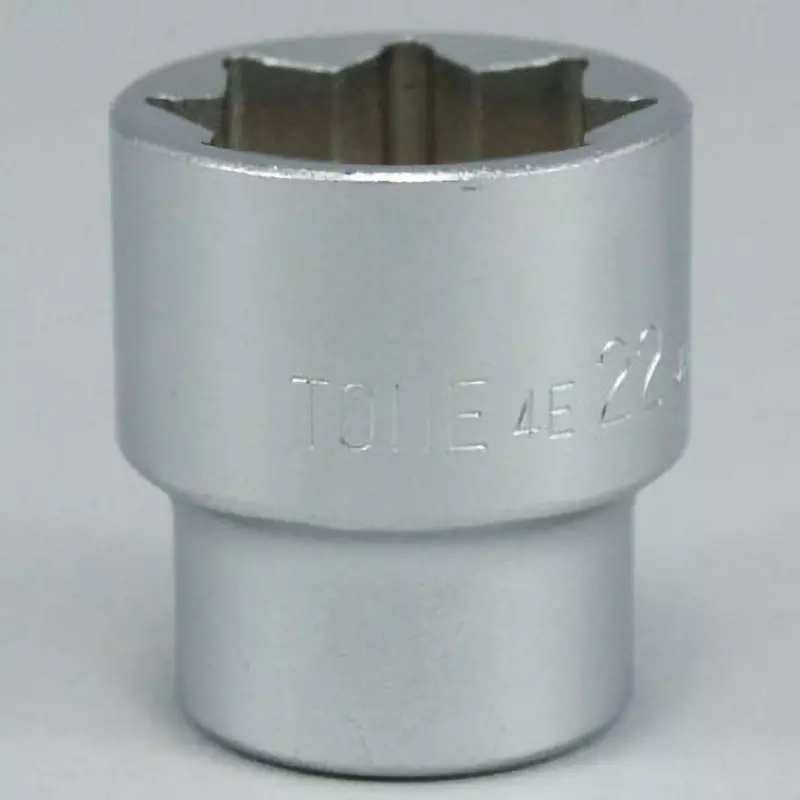 TONE Socket 8 Corners Octagon Type 12.7 mm Square Drive, 4E-22