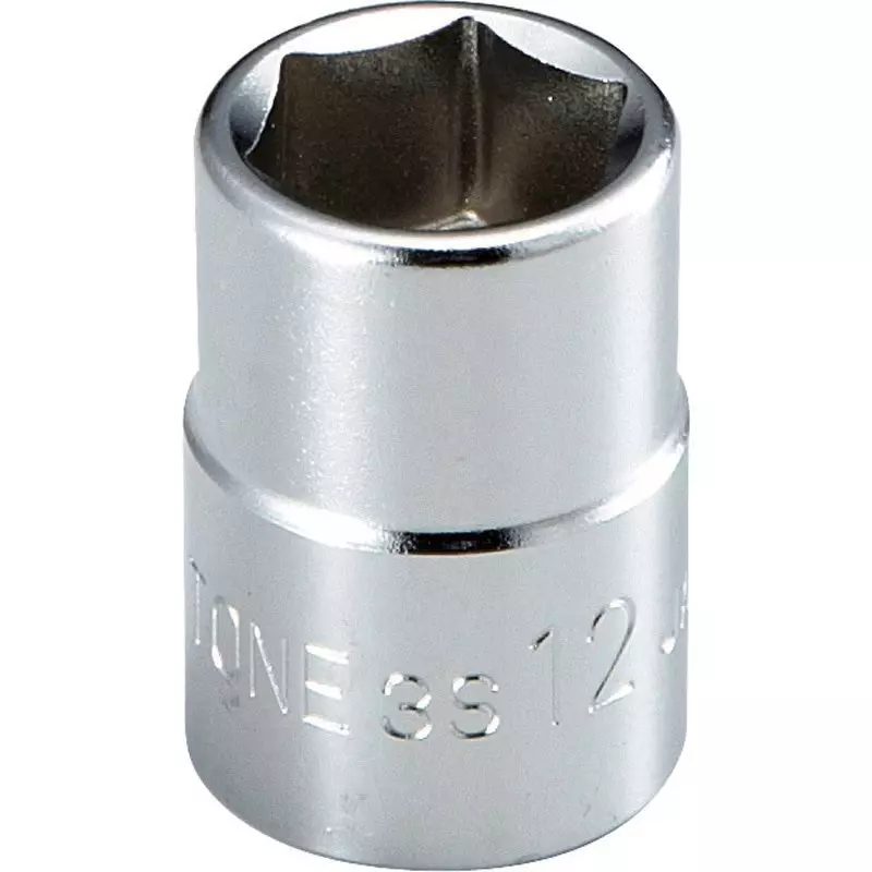TONE Socket Hexagonal Type Insertion Angle 9.5 mm 9.5 mm, 3S-5.5