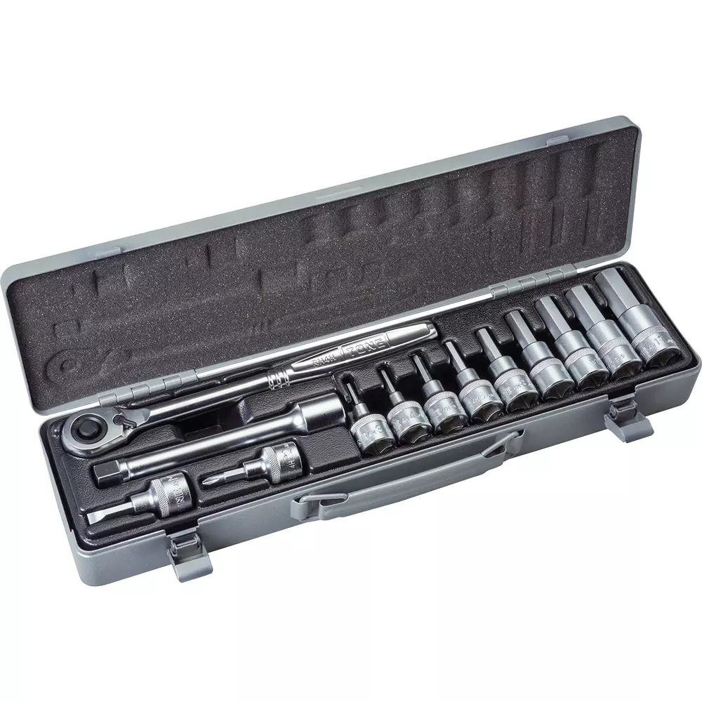 TONE Hexagon Socket Wrench Set 400M 12.7 mm, 400M (13 Pcs Set)