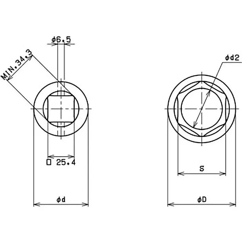 trusco-impact-socket-46-mm-hex-size-t8-46a