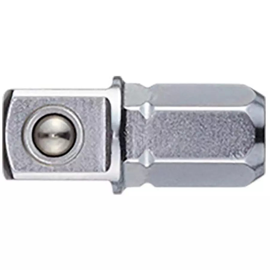 Vessel Socket Adapter 6.35 (hexagonal shaft) ←→6.35 (1/4 InchSQ), 400ERSA14