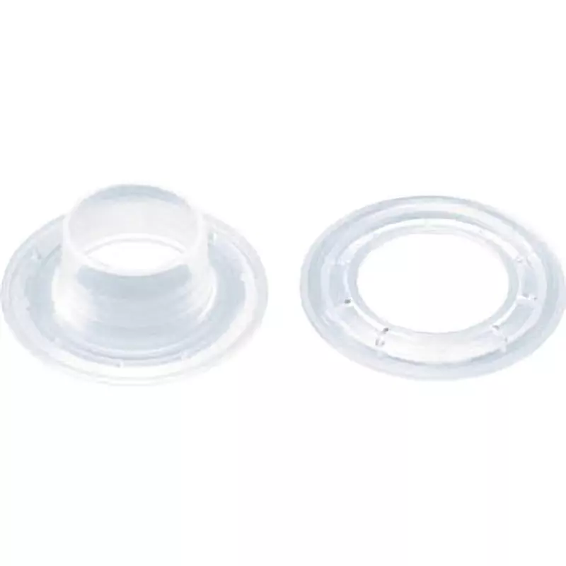 TRUSCO Double-Sided Eyelet 10 mm Inner Dia, P-THP-J10 (Pack of 20 Pcs)