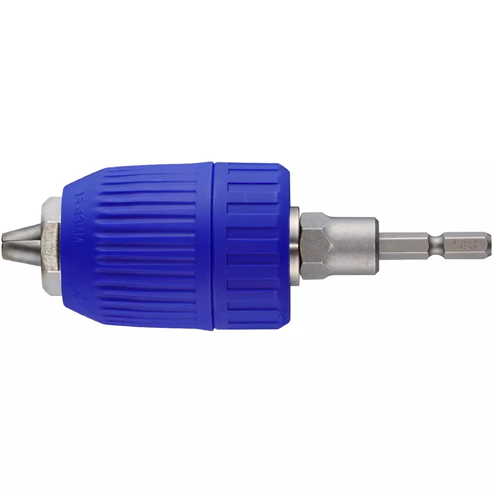 Vessel Drill Chuck Keyless Type Blue, BH-37