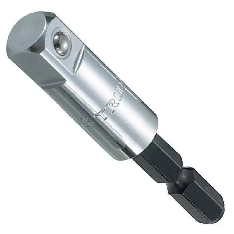 TRUSCO Electric Screwdriver Socket Adapter Φ6.35 Shank Dia, TEAD-3