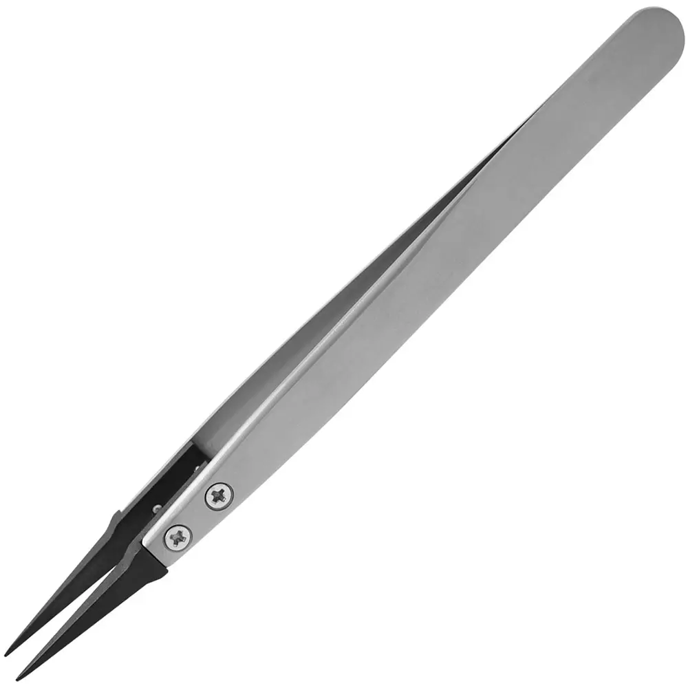 Engineer ESD Tweezer 130 mm Overall Length, PTZ-45