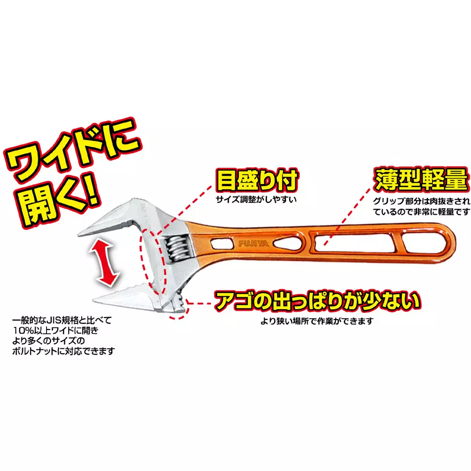 fujiya-light-monkey-spanner-fla-43g-f