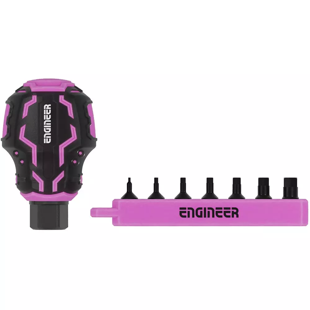 Engineer Stubby Drive 63.5 mm Overall Length, DZ-92P (Pack of 8 Pcs)