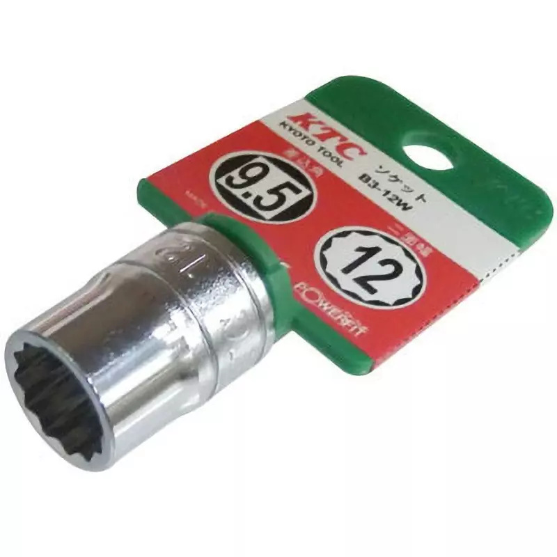 Ktc 12 Corners Socket 9.5 mm Sq. Drive, B3-12W