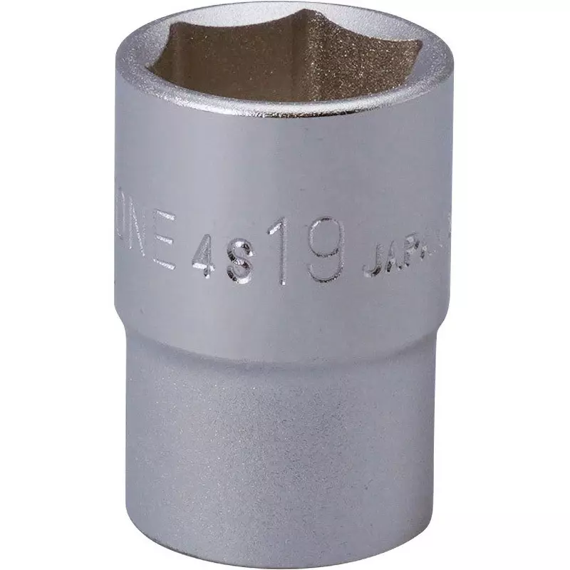 TONE Socket Hexagon Type 12.7 mm Square Drive, 4S-19