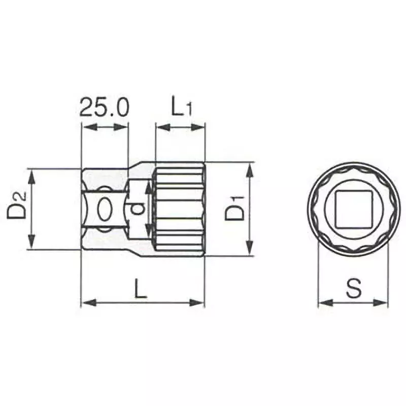tone-socket-12-corners-190-mm-6d-36