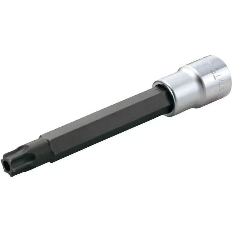 TONE Long Torx R Socket Tamper-Proof Type 9.5 mm, 3TX-T25HL