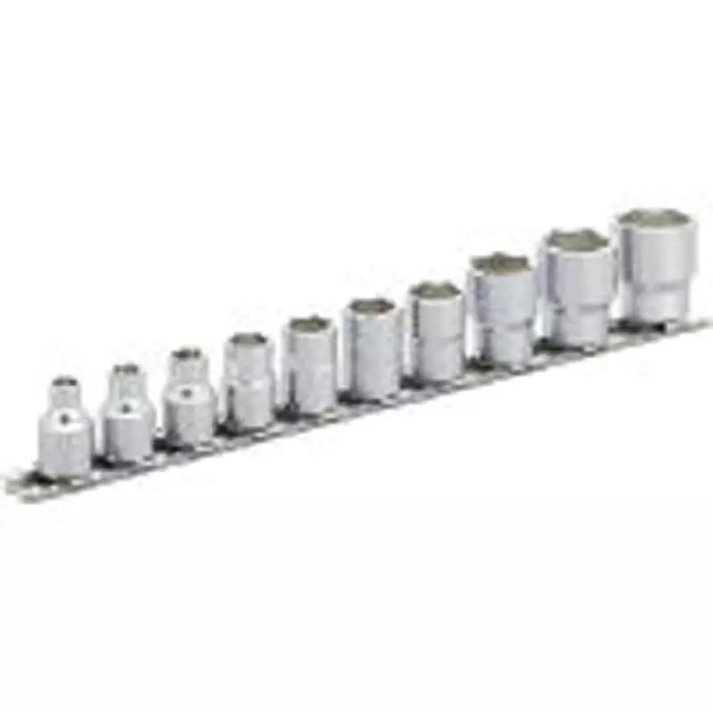 TONE Socket Set Hexagonal, With Holder 9.5 mm, HS312 (12 Pcs Set)