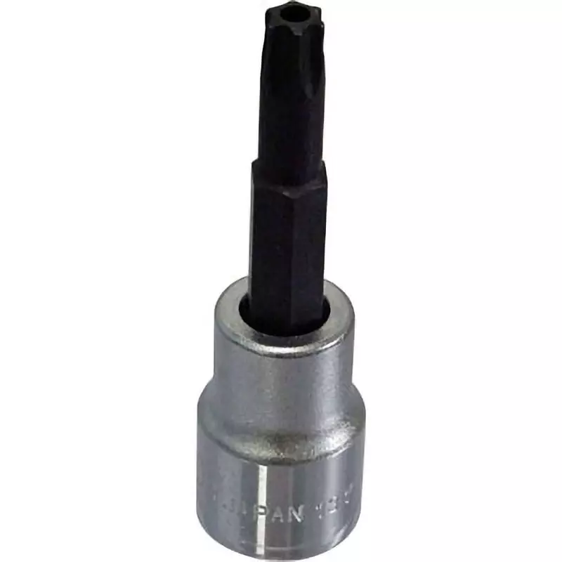 TONE Torx Socket Tamper-Proof Type 9.5 mm, 3TX-T40H