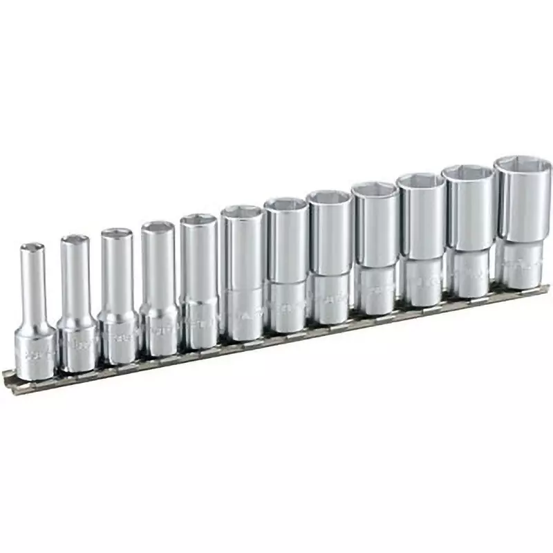 TONE Deep Socket Set 6 Corners, With Holder, HSBL312