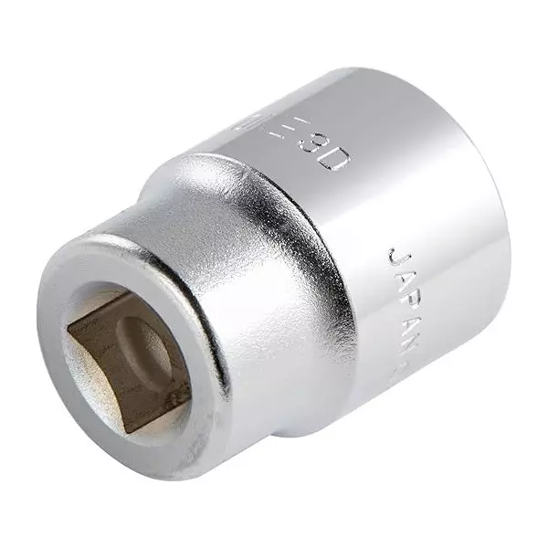 TONE Socket 12 Angles 9.5 mm Square Drive and 19 mm Length, HP3D-19