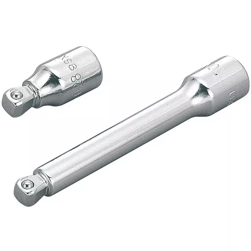 TONE Extension Bar EX 6.35 mm Insertion angle Chrome Finish 75 mm Length, EX21-075HP