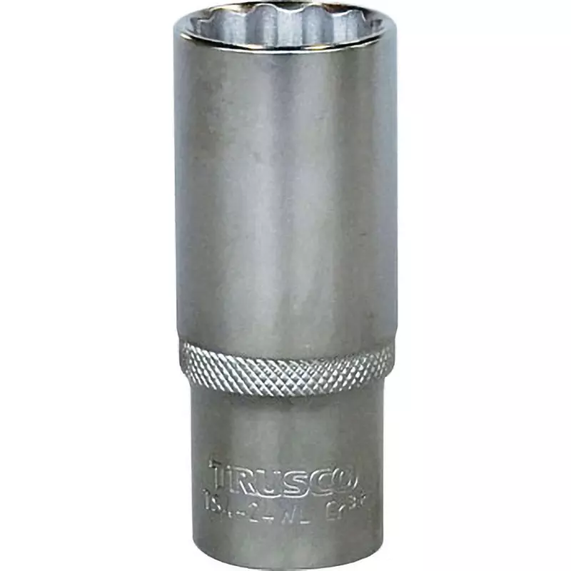 TRUSCO Deep Socket Chrome Vanadium Steel 24 mm Hex Size, TS4-24WL