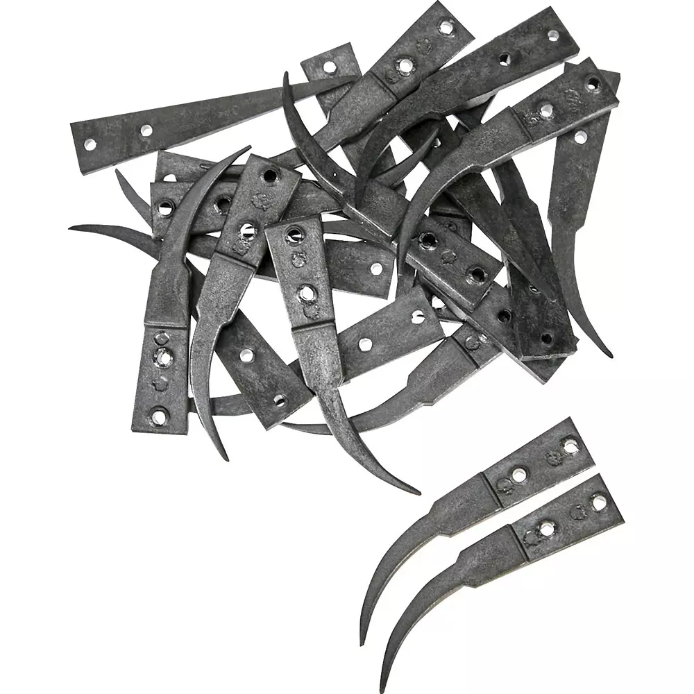 TRUSCO ESD Tip Tweezer Polyphenylene Sulfide (PPS), EP-M0.6S-M10 (Pack of 20 Pcs)