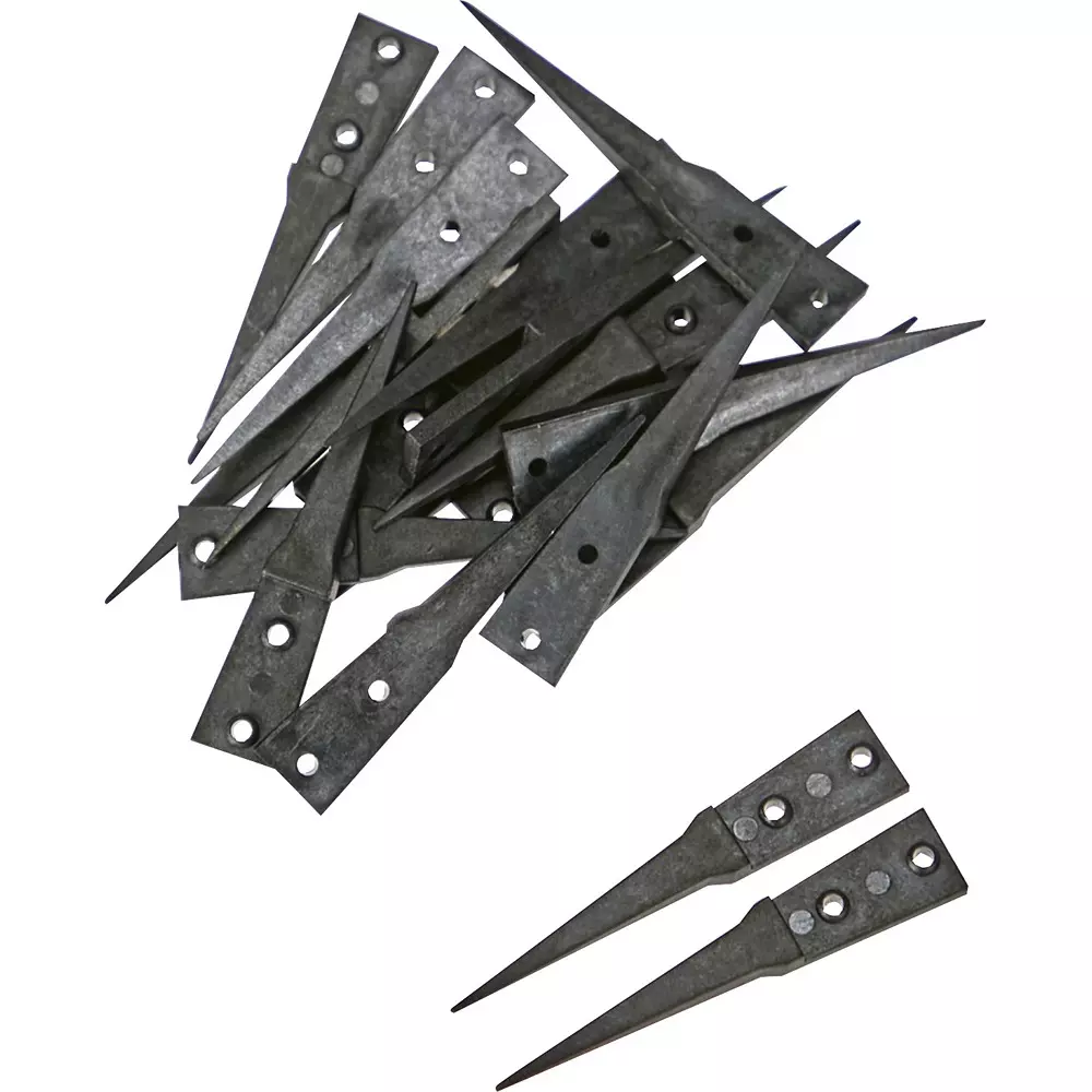 TRUSCO ESD Tip Tweezer Polyphenylene Sulfide (PPS), EP-0.4S-M10 (Pack of 20 Pcs)