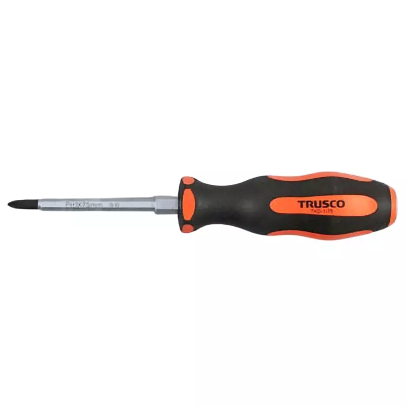 TRUSCO Penetrating Screwdriver Plus Tip, TKD-1-75