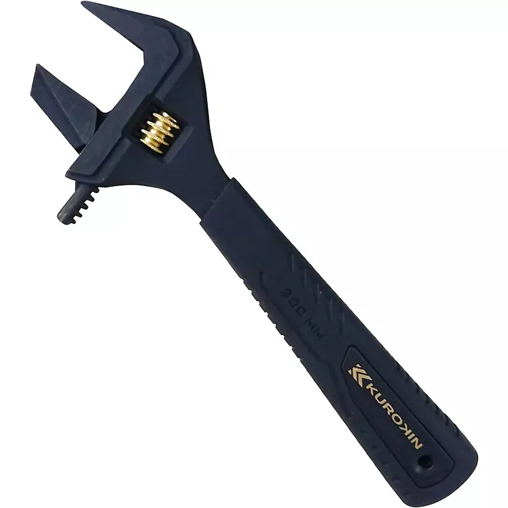 FUJIYA Piren Monkey Spanner 38.5 mm Maximum Jaw Opening, FLP-38-BG