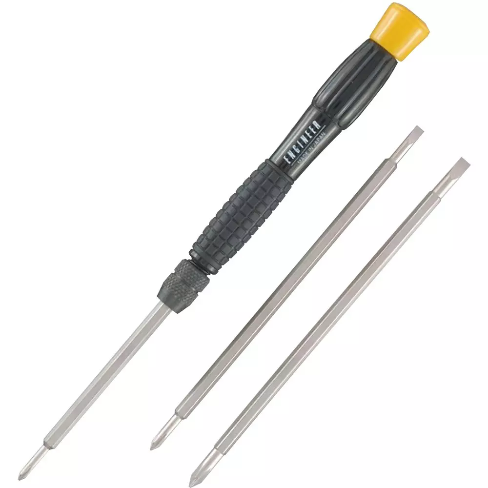 Engineer Precision Screwdriver Plus or minus Tip, DK-13