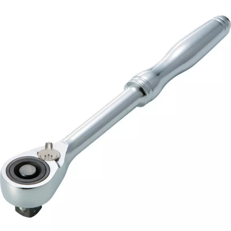 TRUSCO Ratchet Handle Plug Angle Chrome Vanadium Steel, TSRH4-B