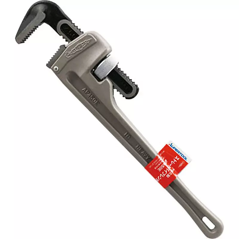 Super Tool Straight Pipe Wrench 450 mm Overall Length, AP450E
