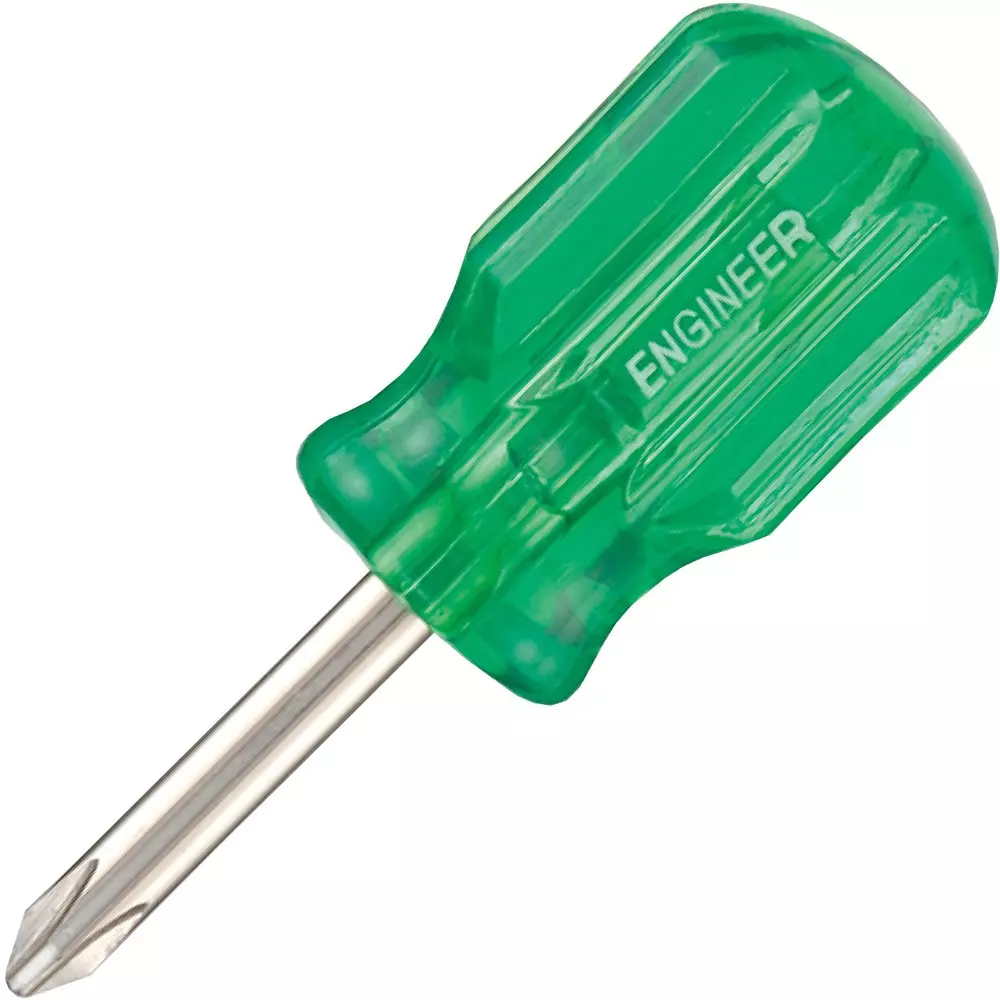 Engineer Stubby Screwdriver Plus Tip, DST-02