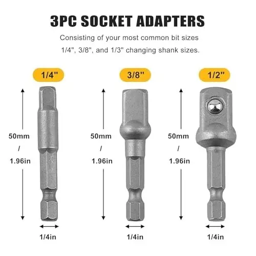 generic-universal-socket-adapter-set-3-pcs-635-952-127-mm-14-38-12-inch-hex-shank-ratchet-wrench-power-drill-adaptors
