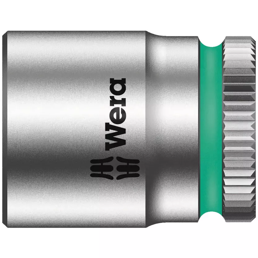 Wera 8790 HMA Zyklop Socket with 1/4 inch (6.35 mm) Drive, 6 mm Tip Size and 23 mm Total Length, 5003505001